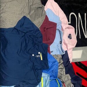 Reebok Polo Shirt Collection  size 14-16 - Blue, Gray, Pink
11 shirts